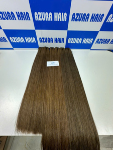 Vente en gros de cheveux humains noirs naturels vietnamiens, cheveux bouclés et ondulés faits à la main, faisceaux de cheveux doux et lisses dans toutes les couleurs - Product Image 6