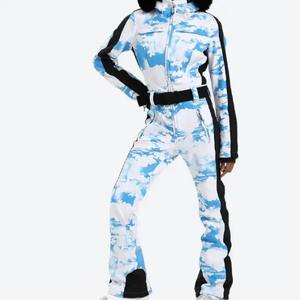 เครื่องแบบสกีขนาดใหญ่พิเศษสำหรับผู้ใหญ่เสื้อผ้ากันลมเล่นกีฬาฤดูหนาวคุณภาพสูงพร้อมคุณสมบัติระบายอากาศ - Product Image 4