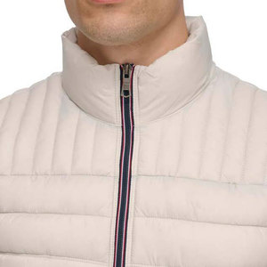 Veste matelassée pour homme Econex Sports, à capuche, col montant, fermeture éclair, coupe-vent, style décontracté, couleur unie, matière polyester - Product Image 4