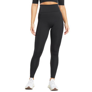 Leggings de cintura alta para mujer, con logo personalizado, pantalones ajustados para correr, control de humedad, ropa deportiva para ejercicio. - Product Image 1