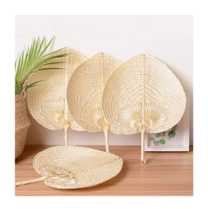 Abanico de Bambú Tejido a Mano, Estilo Tradicional, para Decoración del Hogar - Product Image 1