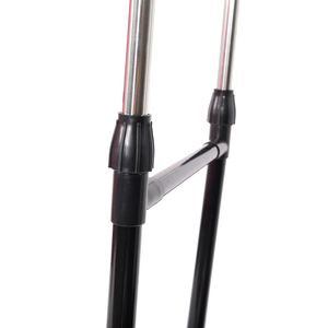 Appendiabiti a doppia barra YJ 04 nero e argento, con ripiano per scarpe, allungabile verticalmente e orizzontalmente - Product Image 5