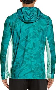 Sweat à capuche tactique ajusté pour homme, imprimé camouflage, avec masque intégré réglable, cagoule, marque privée, respirant - Product Image 5