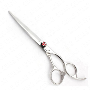 Tijeras de Peluquería Profesionales de Acero Inoxidable Plateado de Primera Calidad, Ligeras, con Estuche de Cuero PU - Product Image 4