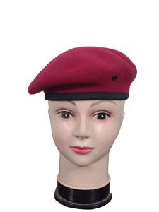 Chapeau de béret en laine de haute qualité personnalisé couvre-chef adulte unisexe pour style extérieur formel en gros pour le gouvernement de malaisie - Product Image 4