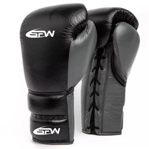 Gants de Boxe Professionnels en Cuir pour Hommes et Femmes, pour Entraînement de Muay Thai, Kickboxing et Sparring, Anti-Humidité, Vente en Gros - Product Image 1