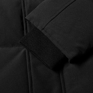Veste parka en duvet de canard à fermeture éclair pour homme avec logo personnalisé, en polyester et plumes, avec service OEM pour la saison hivernale - Product Image 6