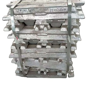 สินค้าคงคลังจำนวนมาก คุณภาพสูง ราคาถูก ไม่ใช่โลหะผสม ไม่ใช่ผลิตภัณฑ์ทุติยภูมิ  แท่งสังกะสี 99% Zn น้ำหนัก 25 กก. TH;24 - Product Image 1