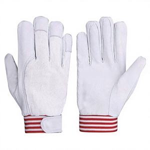 ถุงมือทำงานหนังวัวเกรดอุตสาหกรรมสำหรับงานประกอบ ทนทาน กันฉีกขาด กันน้ำ ป้องกันการบาด EN388 ขนาด 10 นิ้ว - Product Image 1