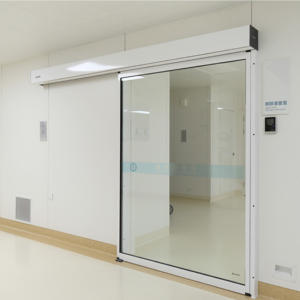 Système de porte coulissante automatique à une seule feuille en verre, durable et de haute qualité : Économe en énergie et fonctionnement silencieux - Product Image 6