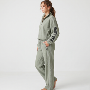 Conjunto Deportivo Informal de Nailon y Poliéster para Mujer, Chaqueta con Cremallera Completa y Pantalones, Ropa Deportiva Ligera, Fabricante de Ropa al Por Mayor - Product Image 4