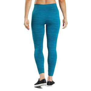 Blue High Elastic Waist Yoga <b>Leggings</b> Moisture Wicking Stretch Workout Tights Solid Lightweight Breathable Quick Dry Plus Size - Product Image 2