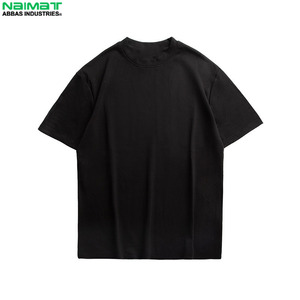 Camiseta Casual Lisa de Algodón 100% para Hombre, Corte Ajustado Personalizado, Ropa Urbana con Estampado, Prenda Ligera de Verano, Tops Lisos - Product Image 1