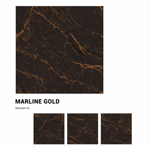 Azulejos de porcelana premium de alto brillo con reverso resistente de 60x60cm 600x600mm 24x24 para espacios de lujo en pisos y paredes interiores. - Product Image 1