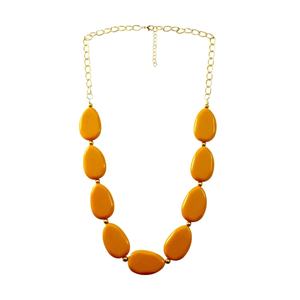 Collar Moderno de Resina con Cuentas, Joyería de Moda, Diseño Colorido y Atrevido, Accesorio Ligero para Mujeres y Niñas, Estilo Casual y Elegante - Product Image 2