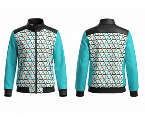 Chaqueta Deportiva Personalizada para Exteriores con Sublimación Completa, Ropa para Correr y Hacer Ejercicio, Cálida, Transpirable y de Secado Rápido |   Tallas Hombre Mujer Juvenil - Product Image 4