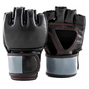 ถุงมือฝึกซ้อม MMA น้ำหนักเบา ดีไซน์โดดเด่น หลายแผ่น สำหรับศิลปะการต่อสู้ รับผลิตแบบ OEM ODM ถุงมือครึ่งนิ้ว - Product Image 1