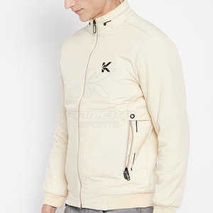 Veste bomber pour homme, col montant, logo sur le devant, service OEM, design tendance, fabrication au Pakistan, vente chaude, hiver, décontractée - Product Image 3