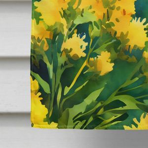 Kentucky verge d'or aquarelle grand porche poteau décoratif cour bannière Polyester maison taille tenture murale illustration - Product Image 4