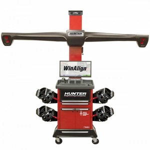 Machine d'alignement de roues de qualité industrielle pour l'ajustement des pneus et des suspensions dans les ateliers de service |   Outil de garage professionnel - Product Image 1