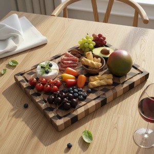 Juego de Tablas de Cortar Rectangulares de Bambú Timber Valley con Asa, Paquete Combinado, Tablas de Cocina - Product Image 3
