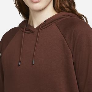 Sudadera con Capucha de Manga Larga de Algodón Lavado al Ácido de Invierno de Alta Calidad Personalizada OEM para Mujer, Insignia Frontal con Logotipo Personalizado - Product Image 4