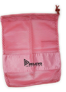 Sac à cordon en maille toutes couleurs Relevo Industries, léger, pour le sport, le rangement et les accessoires de danse - Product Image 3