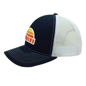 หมวกแก๊ปทรงทรัคเกอร์ INJAE VINA Ia-1008-L2 สำหรับผู้ใหญ่ แบบ 6 แผง ผ้าโพลีเอสเตอร์/ผ้าฝ้ายตาข่าย/ผ้าแคนวาส ปักโลโก้ด้านหน้า - Product Image 2