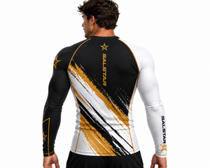 T-shirt de compression à manches longues pour homme, séchage rapide, pour MMA, BJJ, entraînement en salle de sport, sublimation personnalisée, respirant, tendance - Product Image 2
