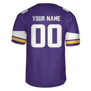 Maillot de football américain respirant en maille pour sports d'été, grande taille, unisexe, à manches courtes, ensembles imprimés réversibles, couleur personnalisable - Product Image 2