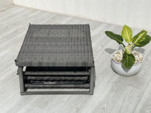 Tumbona Plegable Moderna de Ratán con Cojín, Fabricada en Vietnam, Precio al por Mayor, para Muebles de Jardín, Piscina, Patio - Product Image 4