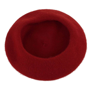 Wholesale Supplier Services Best Selling Custom Logo Wool <b>Beret</b> High Quality Winter Fashion Hat with OEM Size Private Label - Product Image 6