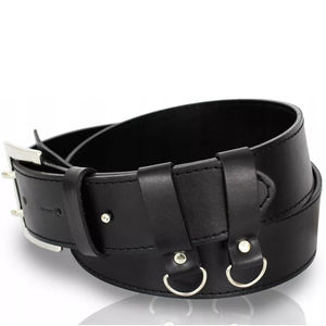 Stable <b>Belt</b> Custom Black Real 100% Original Leather Navy Gun Holster Bullhide <b>Belt</b> Customized Purpose Use This Men Stable <b>Belt</b> - Product Image 1