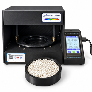 Spectrophotomètre numérique de mesure de la blancheur pour poudres, comprimés, granulés, riz, sucre, sel - Sensegood SpectroPro - Product Image 1