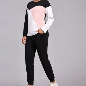 Conjunto Deportivo de Algodón 100% Transpirable para Mujer, Diseño Personalizado, para Invierno, Alta Calidad, Tallas Grandes, Fabricado en Pakistán - Product Image 2