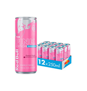 Boisson énergisante Red Bull Pink Edition sans sucre aux fruits forestiers de qualité commerciale 250 ml Vente en gros B2B en vrac - Product Image 4