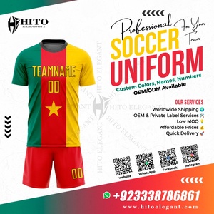Ropa de equipo de fútbol de alto rendimiento con servicio OEM, nuevos diseños, máxima comodidad, hecho en Pakistán, cómodo y ligero - Product Image 2