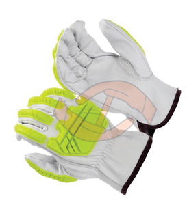 Gants de protection anti-coupure 10 mil, anti-statiques, compatibles écran tactile, en latex durable, avec dos en caoutchouc, stériles, 10 pouces, pour les mains et les bras, fabriqués en usine - Product Image 5