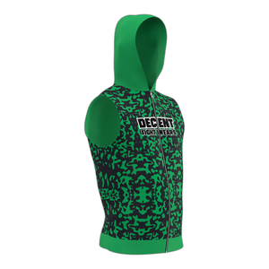 Sweat-shirt à capuche sans manches pour la boxe, idéal pour l'entraînement en salle et l'échauffement, vêtements de sport confortables pour les combattants - Product Image 1