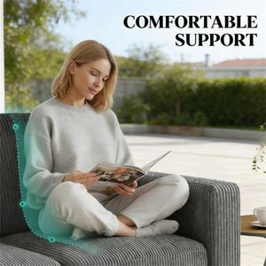 Divano Chaise Longue a L Grigio Scuro per Soggiorno - Product Image 2