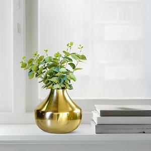 แจกันดอกไม้โลหะพรีเมียมสำหรับตกแต่งภายในบ้าน ดีไซน์หรูหราสำหรับพื้นที่ใช้สอย - Product Image 1