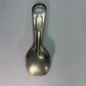 Cuchara de Aluminio Fundido Vintage para Grasa y Helado, Cuchara Metálica Resistente - Product Image 2
