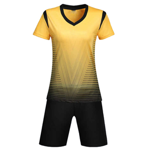 Wholesale Unisex Customizable Plus Size Soccer Jersey Set Shirt Shorts Breathable Quick Dry 100% Polyester Summer Premium - Product Image 2
