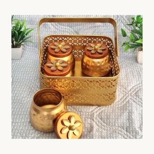 Metal Dry Fruits Serving <b>Box</b> Stylish New Arrival Customized Decorative <b>Storage</b> <b>Box</b> For Home Dining And Gift Collection - Product Image 2