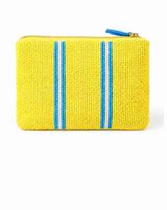 Porte-monnaie en perles fait main motif tomate pour femme, mini portefeuille de créateur, pochette mignonne à motif fruit, sac à main tendance avec chaîne de poignet pour femme - Product Image 2