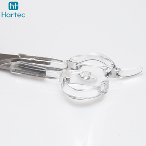 Tijeras de Peluquería de Acero Inoxidable con Mango Transparente y Hoja Templada para Suministros Profesionales de Salón, Venta al Por Mayor - Product Image 6