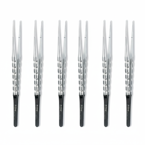 Pinzas para tejidos microquirúrgicos Hu-Friedy Schlee TPSLASCHLE, rectas, dentales – 6 piezas - Product Image 1