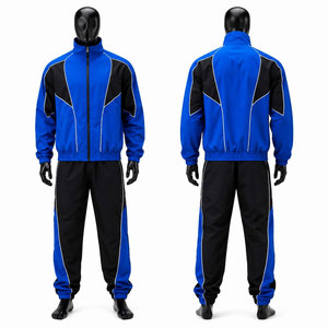 Chaqueta y Pantalón Ligeros de Corte Ajustado con Cremallera, Tendencia 2027, Poliéster/Nylon, Lavado Ácido, Impresión DTF, Hombro Caído, Impermeables - Product Image 1
