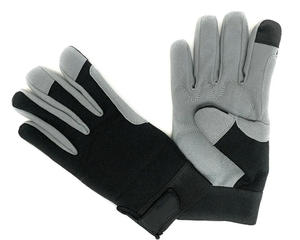 Ladies Work Safety Protection Gloves Lightweight Adjustable Nylon/Cotton/Metallic Strap Skin Care <b>Builders</b> Mechanics Farmers - Product Image 2