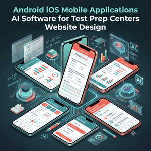 Applications mobiles Android iOS, logiciels d'IA pour les centres de préparation aux examens, conception de sites Web, plugin WordPress Shopify, logiciels ERP et CRM d'IA - Product Image 1